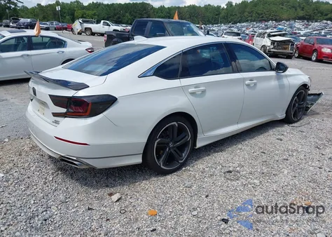 2018 Honda Accord Sport 2.0T from USA, damaged, VIN 1HGCV2F38JA042313